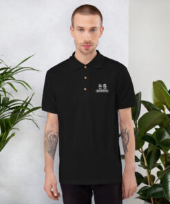 Embroidered Beagle Bros logo Polo Shirt